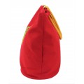 9211- RED CROWN CANVAS TOTE BAG